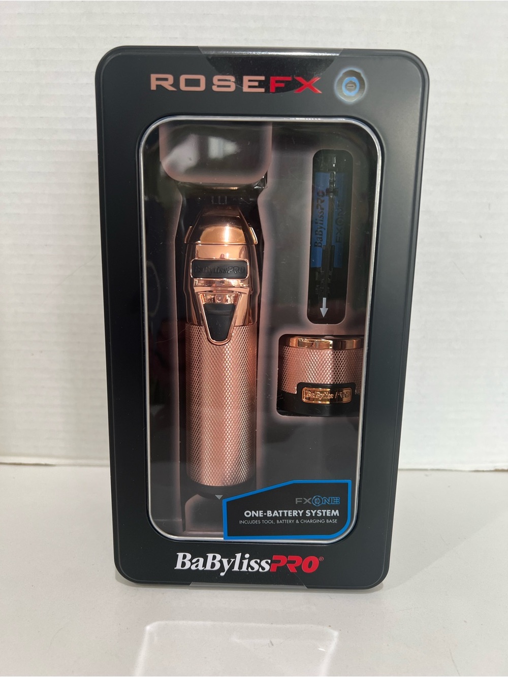 BaBylissPRO ROSEFX FXONE All Metal Interchangeable Battery Trimmer New